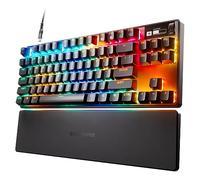 SteelSeries Apex Pro TKL (2023) - Teclado gaming HyperMagnetic - Teclado gaming - El más rápido del mundo - Accionamiento ajustable - Esports TKL - RGB - Teclas PBT - USB-C - Teclado alemana (QWERTZ)