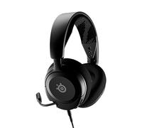 SteelSeries Arctis Nova 1 - Auriculares multisistema para juegos, controladores de alta fidelidad, audio espacial, diseño cómodo, duradero, ultraligero, micrófono con cancelación de ruido, color negro