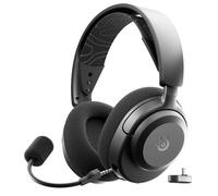 SteelSeries Arctis Nova 3X Wireless Auriculares Gaming multiplataforma - App - Batería 40h - Controladores magnéticos de neodimio - 2,4 GHz/Bluetooth - Micro extraíble - Xbox,PS, PC, Switch -Negro
