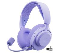 SteelSeries Arctis Nova 3X Wireless Auriculares Gaming multiplataforma - App - Batería 40h - Controladores magnéticos de neodimio - 2,4 GHz/Bluetooth - Micro extraíble - Xbox,PS5,PC, Switch -Lavanda