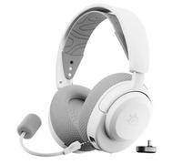 SteelSeries Arctis Nova 3X Wireless Auriculares Gaming multiplataforma - App - Batería 40h - Controladores magnéticos de neodimio - 2,4 GHz/Bluetooth - Micro extraíble - Xbox, PS, PC, Switch -Blanco