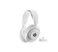 SteelSeries Arctis Nova 5X Blanco Cascos Xbox Inalámbricos - Xbox, PC, Switch 2, móvil - Controladores magnéticos de neodimio - Más de 100 preajustes - Batería de 60h - 2,4 GHz o BT - Micro Gen2.X
