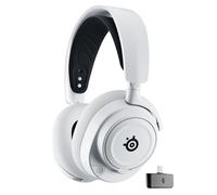 SteelSeries Arctis Nova 7X Wireless - Cascos Xbox Inalámbricos - Controladores magnéticos de neodimio - 2,4GHz + Bluetooth - 38h batería - Micro ClearCast Gen2 IA - Xbox, PS5, PC - Blanco