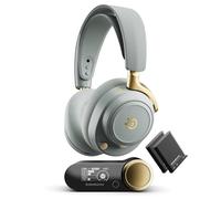 SteelSeries Arctis Nova Elite - Cascos Gaming Inalámbricos - Hi-Res Audio - 96kHz/24bits - Fibra de Carbono - CCR - Supresión de Ruido con IA - App - 2,4GHz + BT - Multifuente - OmniPlay PC+PS+Xbox