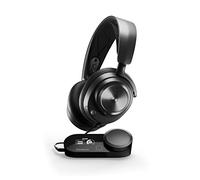 SteelSeries Arctis Nova Pro - Auriculares multisistema para videojuegos, controladores de alta fidelidad, audio de alta resolución, audio espacial de 360°, DAC Gen 2-ESS Sabre Quad-DAC ClearCast Gen 2