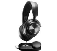 SteelSeries Arctis Nova Pro - Auriculares para juegos multisistema Xbox, controladores de alta fidelidad, audio de alta resolución, espacio de 360°, GameDAC Gen 2, Quad-DAC, micrófono ClearCast Gen 2,