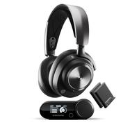 SteelSeries Arctis Nova Pro Wireless multisistema - Controlador neodimio - Cancelación Activa de Ruido - Infinity Power System - ClearCast Gen 2 - PC, PS5, PS4, Móvil - Negro