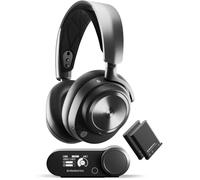 SteelSeries Arctis Nova Pro Wireless X - auriculares gaming multisistema Xbox - Controladores magnéticos de neodimio - Cancelación de ruido - Infinity Power System - Xbox, PC, PS5, PS4, Switch, móvil