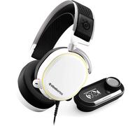 SteelSeries Arctis Pro + GameDAC Auriculares Gaming con Cable Blanco para PS5...