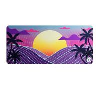 SteelSeries QCK Cloth XXL Alfombrilla Gaming, Neon Sunset Limited Edition
