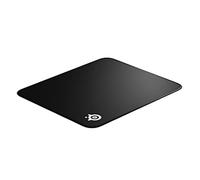 SteelSeries Alfombrilla de ratón QcK Edge Medium – Tela, costuras antidesprendimiento – Negro