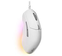 SteelSeries Rival 3 Gen 2 - Raton Gaming - Sensor óptico TrueMove Core de 8500 dpi - Durabilidad de 60 M de clics - Baja latencia - 77g de Peso - Deslizadores 100% PTFE - RGB - Blanco