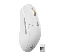 SteelSeries Rival 3 Wireless Gen 2 - Raton Gaming - 2,4GHz y Bluetooth - Sensor óptico TrueMove Air de 18000 dpi - Durabilidad de 60 M de clics - Ligero - Deslizadores 100% PTFE - Blanco