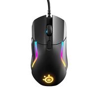 SteelSeries Rival 5 - Ratón para juegos - FPS, MOBA, MMO, Battle Royale - Sensor óptico TrueMove Air de 18.000 CPI - 9 botones programables - 85 g de peso competitivo, negro (renovado)