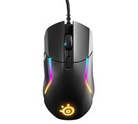 STEEL SERIES - Ratón gaming - SteelSeries Rival 5, Por cable, USB, 18.000 ppp, RGB, Aceleración 40G, 1 ms, Negro