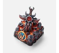 SteelSeries World of Warcraft Coleccionable - Teclado de resina artesanal - Artículo gratuito del juego - Numerado individualmente - Diseño de la espada de Sargeras