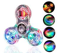 Steemjoey Fidget Juguete, Fidget Juguete De Luz, Pack de Fidget Cristal LED Juguete para Dedos Fidget de Mano, ADHD Juguete contra Ansiedad Reductor de Estrés