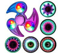 Steemjoey Fidget Juguete Regalos Fiestas de Juguetes para niños, Pack de Fidget LED Juguete para Dedos Fidget Juguete de Mano - ADHD Juguete contra Ansiedad Reductor de Estrés