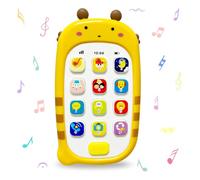 Steemjoey Movil Bebe, Juguetes Musical Bebes 6-12 Meses, Juguetes Educativos de Música con Sonidos y Canciones Juguete Preescolar Juguetes Interactivo, Regalo para Bebe 1 2 3 Año
