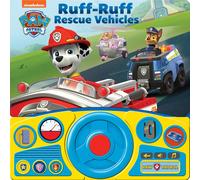STEERING WHEEL BOOK PAW PATROL RUFF RUFF RESCUE VEHICLES | Marvel, Patrulla Canina