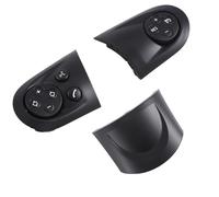 Steering Wheel Control Switch Button Audio Cruise Auto Volante Interruptor de Control Cubierta de Embellecedor Negro Accesorios de Coche / Apto para BMW MINI Cooper R55 R56 R57 R58 R59 R60 R61