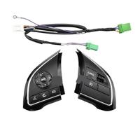 Steering Wheel Control Switch Button Volante/Apto para Mitsubishi Trito Strada Sportero 2015 2016 2017 / Apto para Fiat Fullback 2016-2017 Interruptor de velocidad (negro piano)
