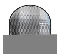 Steering Wheel Cover, Sunshade Protector, Foldable Heat-Resistant Wrap, Waterproof Aluminum Film, Ideal for Summer Driving Travel Use, 18.5x17.91 Inches, Silver Color, 1 Pack