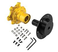 Steering wheel hub adapter for universal car - quick release racing kit
