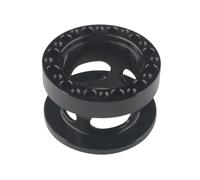 Steering Wheel Hub Spacer - 4 Inch Aluminum Extension | Black Column