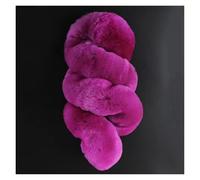 Steering Wheel Protector Car Stretch-on Steering Wheel Cover/Soft Vehicle Braid On The Steering-Wheel Protector Steering Wheel Covers(Rose Red)(Purple)