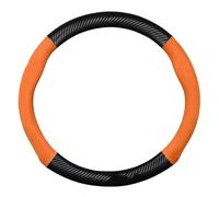 Steering Wheel Protege Para Para Octavia Para Fabia Para Slavia Para Todavía Para Rapid Para Código Para Superb Para Karo Para Cubierta Volante Vehículo Fallido Fundas Volante Coche(O orange)