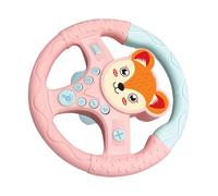 Steering Wheel Toy, Kids Car Simulation Controller with Music, ABS Multifunction Driving Simulator, Educational Musical Toy For Boys and Girls, Interactive Play Tool, 7.87x7.87 Inches
