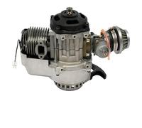 Steeviuzj Mini motor de 2 tiempos 49 CC, motor de gasolina de 1,29 kW, equipado con carburador y transmisión, minimotores con depósito de combustible para Pocket Bike, Mini Dirt Bike, ATV