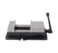 Steeviuzj Tornillo de banco de precisión de 6 pulgadas, fresado para | Tornillo de banco de hierro fundido con tensor, abrazadera precisa para sierras, limas cinceles, 43 × 20 × 12,2 cm