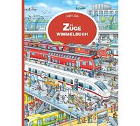 Stefan Lohr Züge Wimmelbuch: Mein großes Eisenbahn Wimmelbuch ab 3 (Tapa blanda)