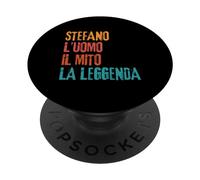 Stefano L'Uomo Il Mito La Leggenda Festa di Compleanno PopSockets PopGrip Adhesivo
