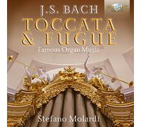 J.S. BACH: Toccata & Fugue - Famous Organ Music [CD de audio] Stefano Molardi and J.S.Bach