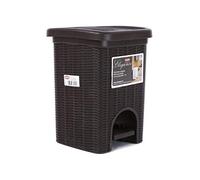 Stefanplast 2075922 Elegancia Papelera Moka plástico 21 x 21 x 28 cm