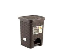 Stefanplast 2075922 Elegancia Papelera Moka plástico 21 x 21 x 28 cm