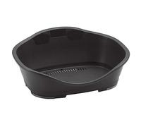 Stefanplast 4-97611 Cama Plástico Sleeper 1, 56,5 X 42 X 24 cm, Color Gris Oscuro