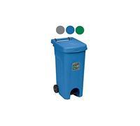 Stefanplast Bidón Carrito para inmunicia 80 L 51 x 40 x 80 h Urban Eco System Blue, Azul