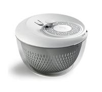 Stefanplast Centrifugadora para ensaladas con tapa 2 en 1 Tosca gris 26 cm