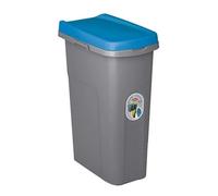 Stefanplast Cubo de Basura, Poliuretano, Turquesa, 25 lt