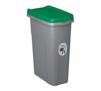 Stefanplast Cubo ecológico System, 15 litros, Color Verde