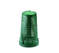 Stefanplast Cubo sin Tapa, Polietileno (PE), Verde Oscuro, 14 Count (Pack of 7412)