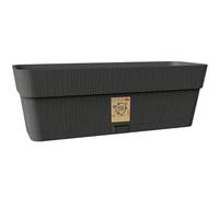 Stefanplast de Balcón Florero Ethica CM 50 Grafito, Con Reserva de Agua