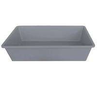 Bandeja de arena para gato - Stefanplast - Color: Gris | Mediciones: 40 x 30 x 10 cm