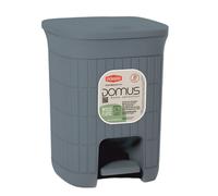 Stefanplast Papelera De Baño Con Pedal 6L Domus Plástico Pequeña