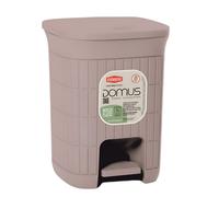 Stefanplast Papelera De Baño Con Pedal 6L Domus Plástico Pequeña