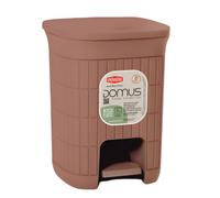 Stefanplast Papelera De Baño Con Pedal 6L Domus Plástico Pequeña